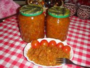 Икра из овощей на зиму